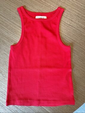 L space red tank